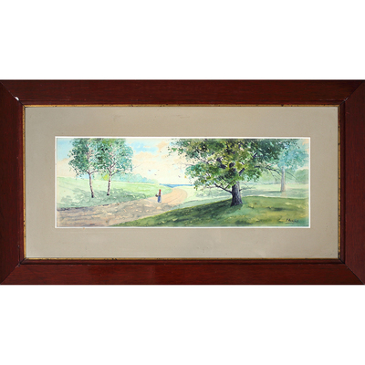 Ветцель Иосиф Фёдорович. Дорога в летний день 